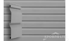 Сайдинг виниловый GL Корабельная доска двухслойный серый 3,6 м