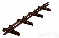 Снегозадержатель ELITE 40*20  фальц RAL 8019 3м