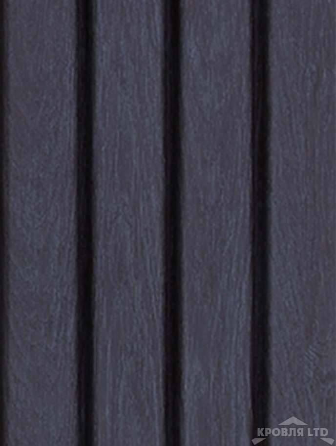 Сайдинг Ю-Пласт Timberblock Планкен цвет угольный 3м