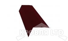 Планка карнизная 100х65, Полиэстер RAL 3005 красное вино, толщина 0,45