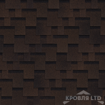 Гибкая черепица Шинглас серия Оптима коллекция Аккорд цвет Красный