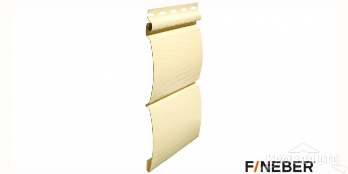 Cайдинг STANDART  FINEBER BLOCKHOUSE CLASSIC COLOR шампань
