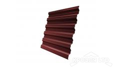 Профнастил НС35, Полиэстер RAL 3009 оксидно-красный, толщина 0,45