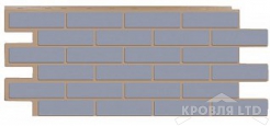 Фасадная панель ТЕХОСНАСТКА  Модерн T- SIDING Серый